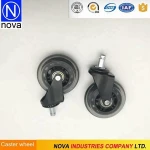 Transparent caster 3 inch rollerblade furniture wheels caster