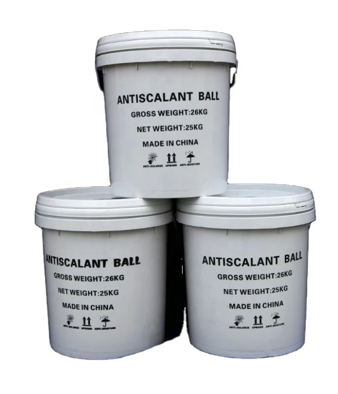 transparent sodium antiscale polyphosphate siliphos crystals balls for water treatment