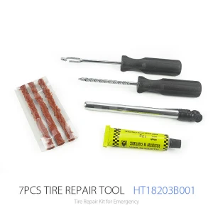 Tubeless Tyre Repair Equipment And Tire Repair With Tire Seal String Car Repair Tool Kit