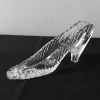 Unique Gift Ideas Crystal Glass Shoe Weddings Parties Ornament Craft
