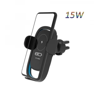 universal mobile phone car mount wireless charger smart infrared sensor car phone holder wireless charger