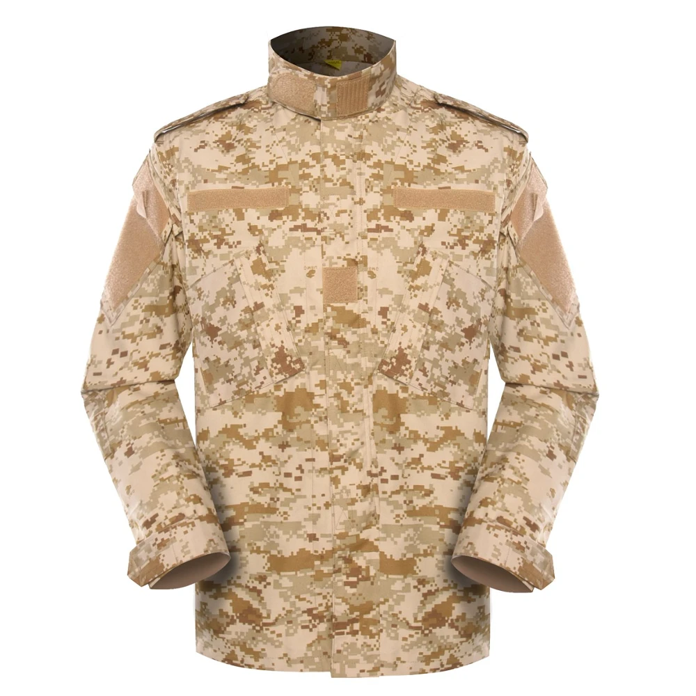US Digital Desert Color Security Guard Military Camouflage Uniform For Men