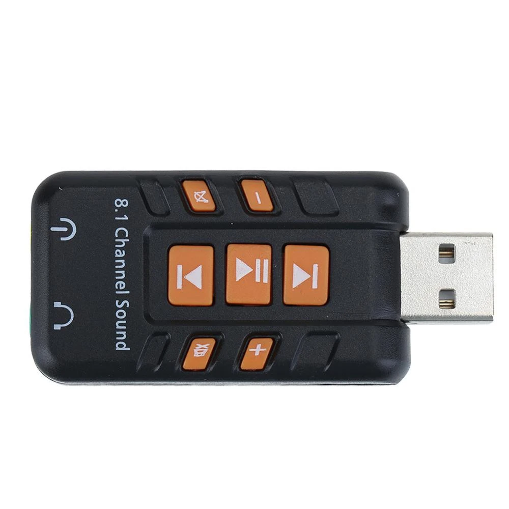 USB sound card external sound card USB Stereo Sound Adapter audio interface tarjeta de sonido soundcard for desktop/notebook