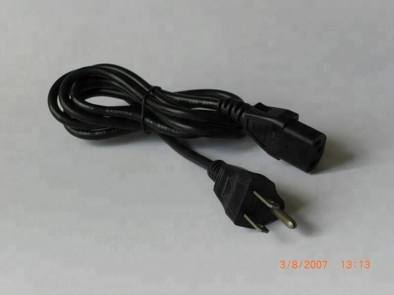 V H03VV-F 250V 2.5A plug power cable