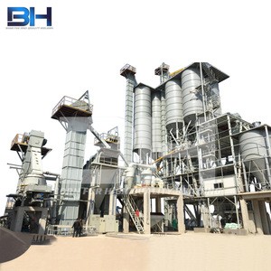 Various styles 40-60t/h dry mortar concrete mixing machine