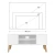 Import VASAGLE customized size and color modern cabinet tv stand furniture tv stand wooden tv cabinet from Pakistan