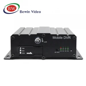 Vehicle DVR Dual SD Card 4ch 720p/960P  3g /4G Gps Wifi MDVR CCTV System  for School Bus