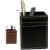 Import vertical leather pen holder, pencil holder, pen container from China
