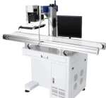 Visible automatic ultraviolet laser marking machine charger laser printer plastic automatic laser engraving machine