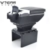 Vtear For Nissan Kicks armrest box central content storage box cup holder ashtray interior car-styling decoration Accessories