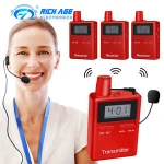 walkie talkie ip67, storage box aaa replace the battery for wireless tour guide system