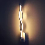 wall mount hotel 2022 bedroom decorative light art indoor lighting black corridor modern led wall lamps