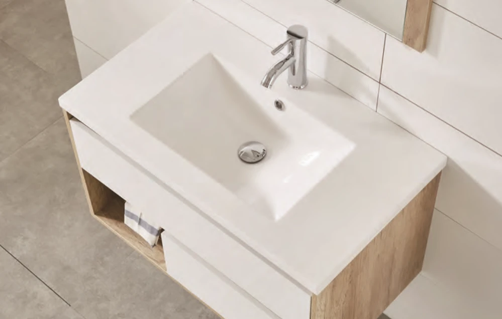 Washbasin Basin Vanity Modern Hanging Cabinet Could be Black Bathroom Furniture for Hotel
