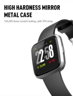 Waterproof IP68 1.3inch full touch health watch fitness tracker smart bluetooth watch SpO2 HRV sleep apnea machine