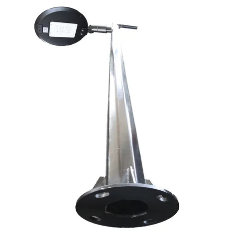 Waterproof material Street lamp poles Spray molding process Hot Dip Galvanized 4m Double arm Street light pole