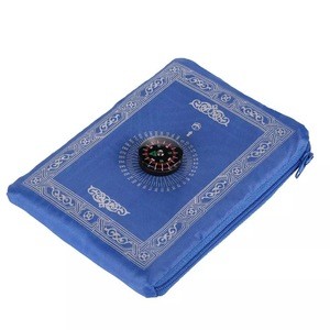 Waterproof prayer mat with compass Advertising prayer mat for muslim 60*100cm