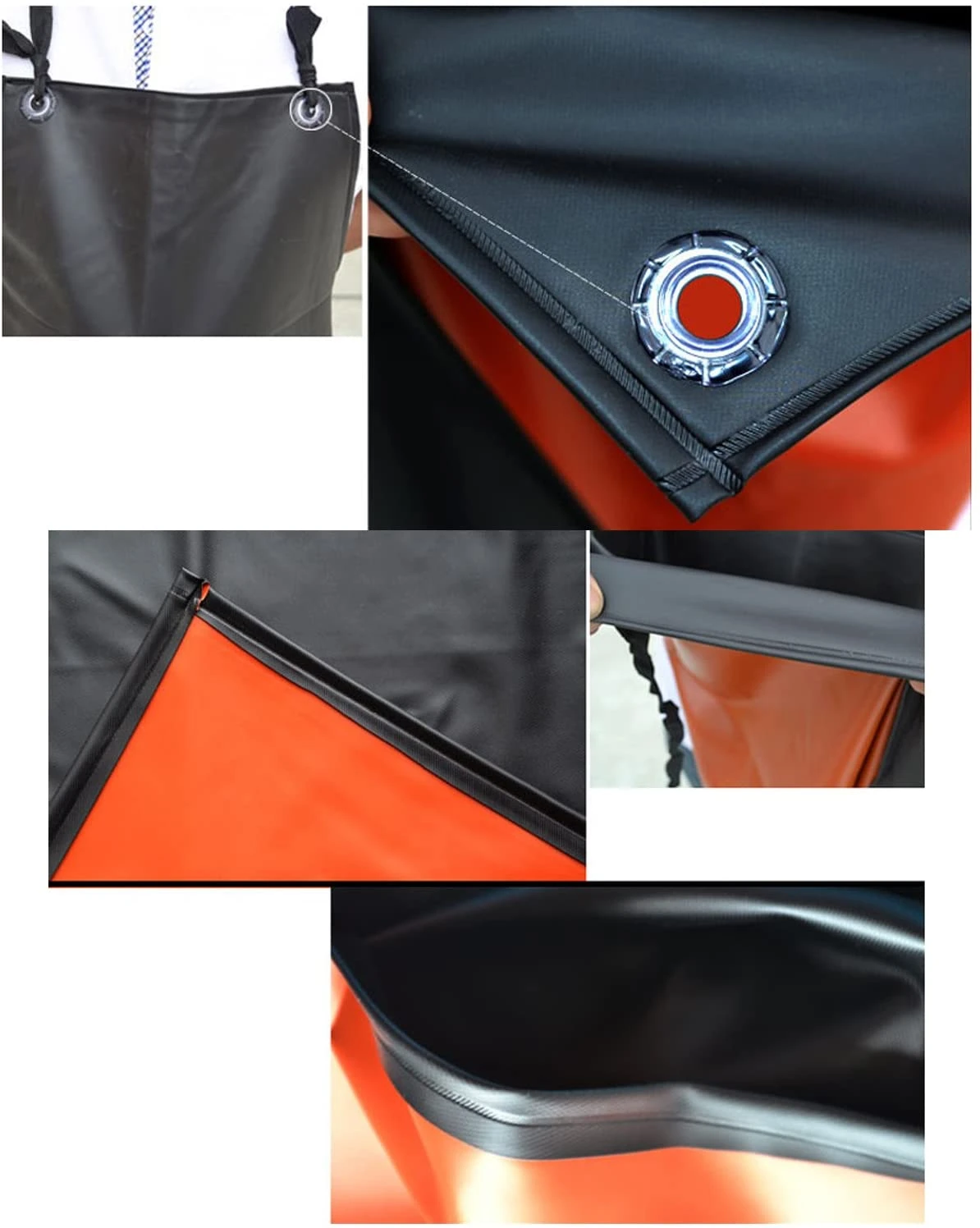 Waterproof Vinyl Apron Projects Industrial Chemical Resistant Work Apron