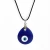 Import Wax Rope Simple Necklace Wholesale Blue Glass Lucky Charm Evil Protection Amulet Eye Necklace from China