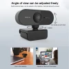 Webcam 1080P Full HD Camera For Computer Video Meeting Class Web Cam With Microphone