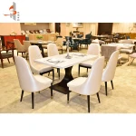 Wedding Chairs Factory Direct Supply Wholesale Banquet Hotel Furniture Synthetic Leather,pu + Solid Wood Legs Modern