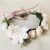 Import Wedding Favors Gifts Girl Rose White Bridal Head Wreath Accessories Bohemian Hairband Floral Hair Flowers Crown from China
