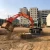 Import Wheel Excavator with steel scraps lifting electromagnet crane magnet metal Scraps handler from China