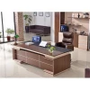 White ceo luxury modern design executive office desk for commercial wood office furniture