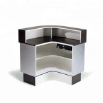 White salon reception desk things on beauty salon furniture