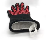 Wholesale 500 DEGREE and 1000 DEGREE heat resistant gloves heat-resistant gloves BBQ gloves grill
