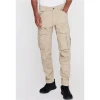 Wholesale 2024 Custom Logo Solid Straight Cargo Pants Fitness Sports Mens Trousers High Quality Multi-pocket Cargo Pant
