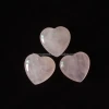 Wholesale Charming Rose Quartz Crystal Heart for Pendant,Heart Shaped Rose Quartz Stone