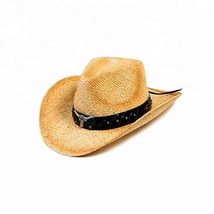 Wholesale Cheap Summer Outdoor Protection Sun Cowboy Straw Hat