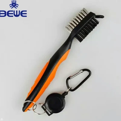 Wholesale Colorful Double Sided Golf Club Cleaning Brush