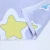 Import wholesale Cotton fabric cartoon star corrugated twill kindergarten baby cloth pure cotton woven fabric from China