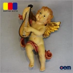 Wholesale Custom Resin Crafts Cute Angel Figurine Polyresin Cupid Statue