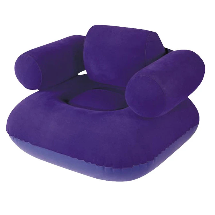Wholesale Custom Size  Plastic Baby Inflatable Armchair Air Sofa Furniture