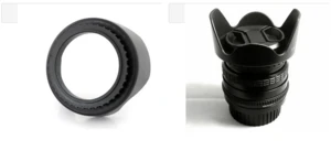 Wholesale Customized Camera Accessories DSLR 55mm Lens Hood Manufacturer in China