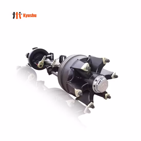 Wholesale Factory Direct Heavy Duty Manufacturing Trailer Axles Spider Axles 24t 28t 32t 36t Super Bogie Spoke and Drum Axles Spoke Axles