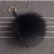 Import Wholesale Factory Price Top Quality Raccoon Fur Pom Poms Key chain from China