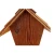 Import Wholesale factory price waterproof standing post box wood house mailbox from China