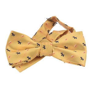 wholesale fashion custom Decoration polyester bow ties for men