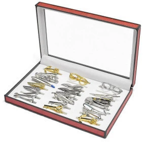 wholesale fashion mens gold and silver tie clip bar