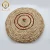Import Wholesale handcrafted eco-friendly breathable corn rope flat seat cushion straw futon cushion from China