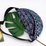 Wholesale High Capacity Boho Style Woman Waist Bag Waterproof Sling Chest Bag