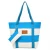 Import Wholesale High Quality Fashion Stripe Canvas  Tote Beach Bag from China