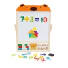 Wholesale high quality wooden kids whiteboard easel for baby drawing and learning