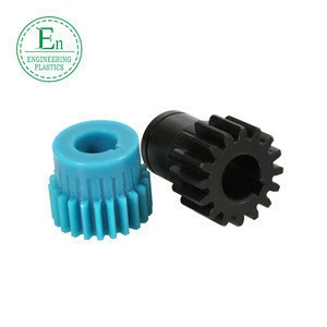 wholesale high wearing cnc machining parts nylon turbo small plastic worm gear