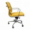 wholesale mid back soft pad leather manager swivel office chair