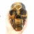 Import Wholesale Natural Crystal Skulls Gemstone Crystal Carved Skulls Head Crystal Crafts Yellow Tiger Eye Skulls For Decoration from China