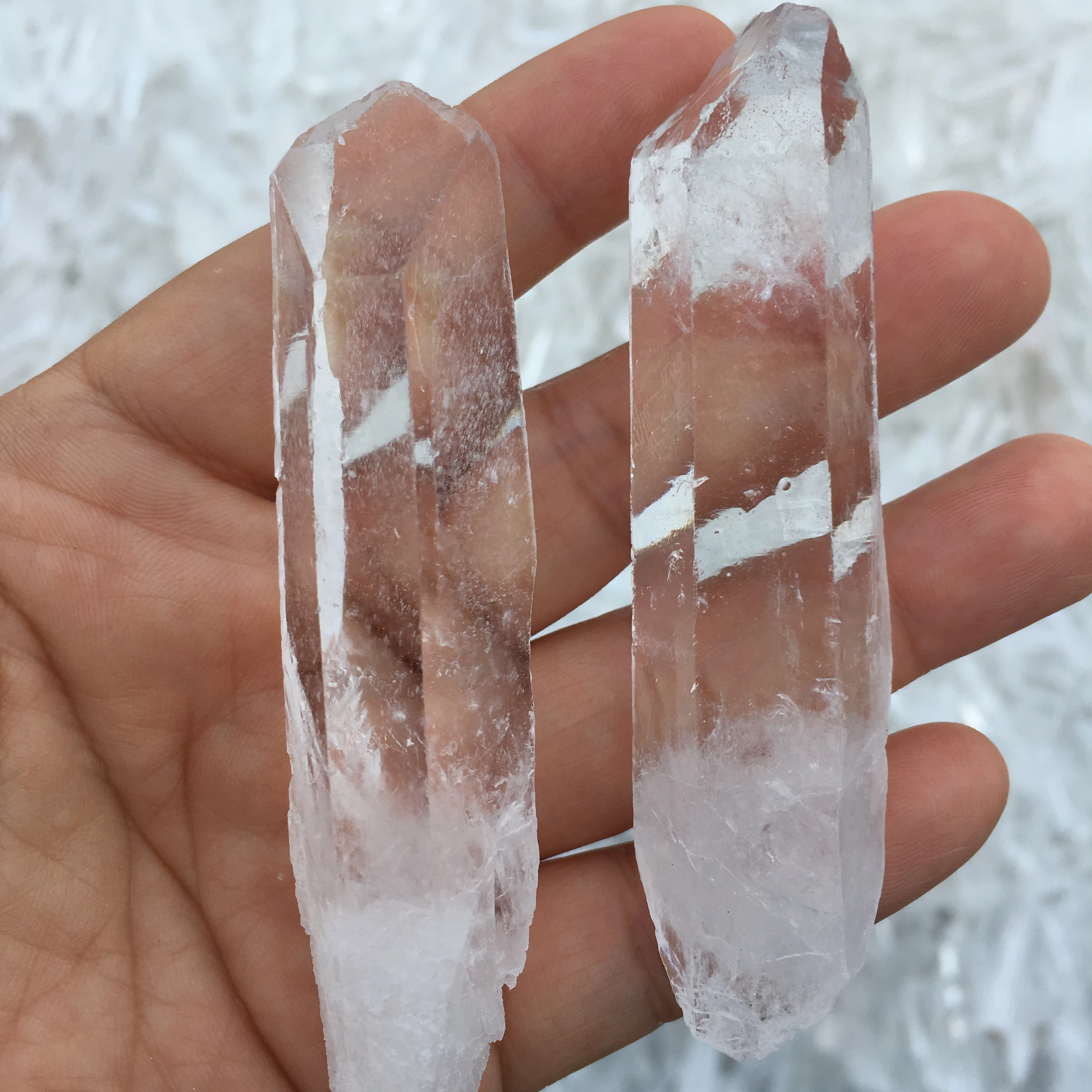Wholesale Natural White Clear crystal quartz Raw crystal healing crystal natural Stone